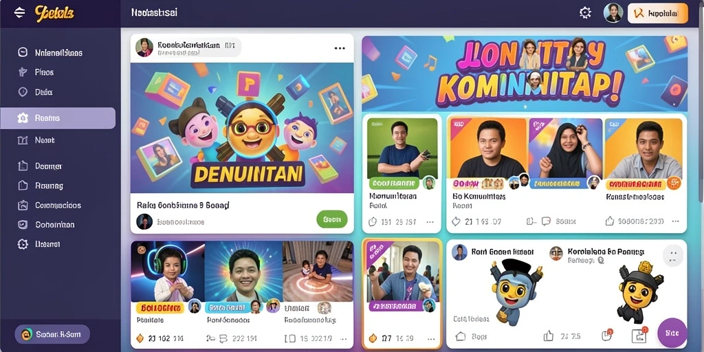 Tampilan antarmuka yang menarik dan intuitif.