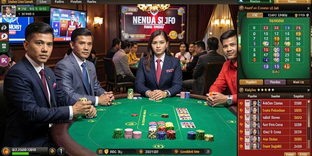 Tampilan antarmuka permainan yang menarik dan ramah pengguna.
