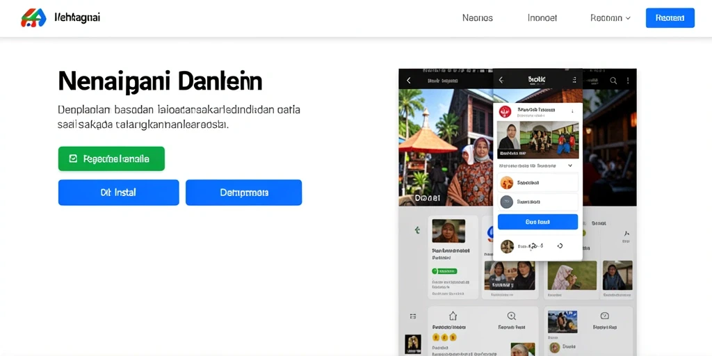 Tampilan menarik dari slot bertema petualangan.