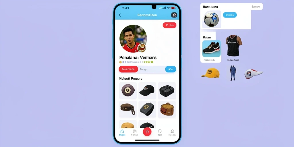 Tampilan menu utama yang menarik dan user-friendly.