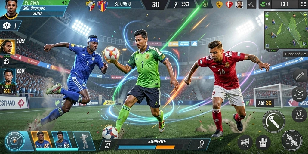 Antarmuka DULTOGEL yang menarik dan modern.