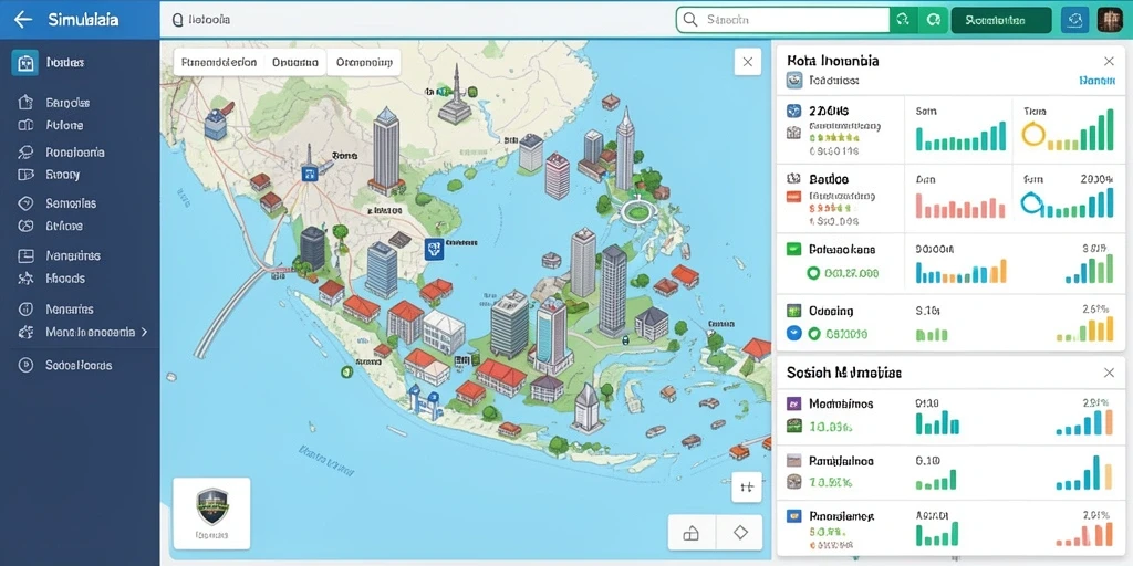 Tampilan awal yang menarik dan ramah pengguna.