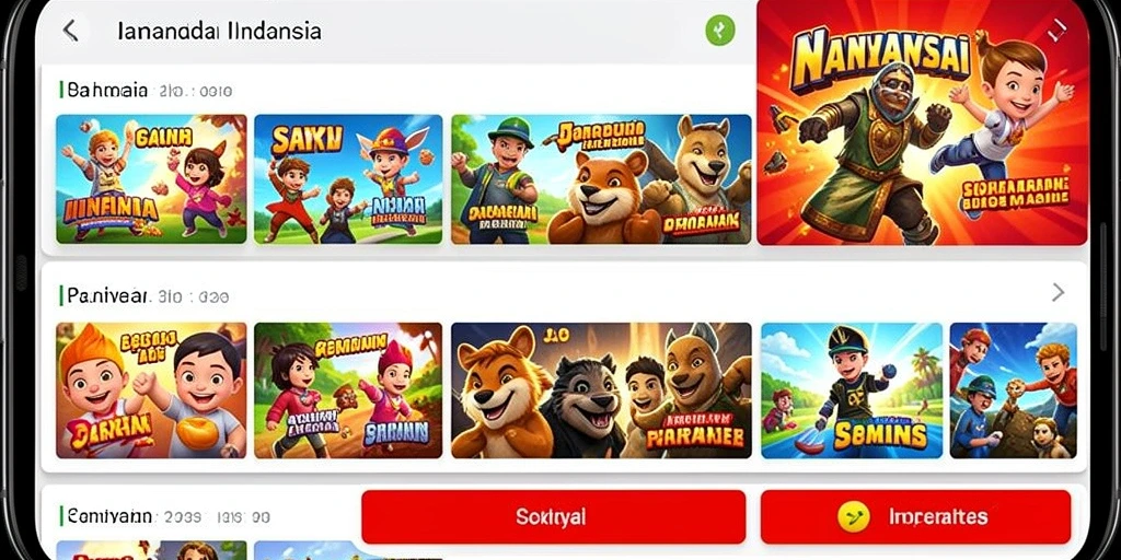 Tampilan menarik dengan grafik berkualitas tinggi.