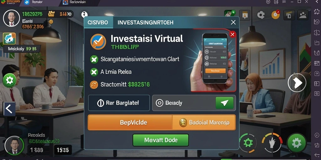 Tangkapan layar memperlihatkan grafis yang memukau dari LION4D.