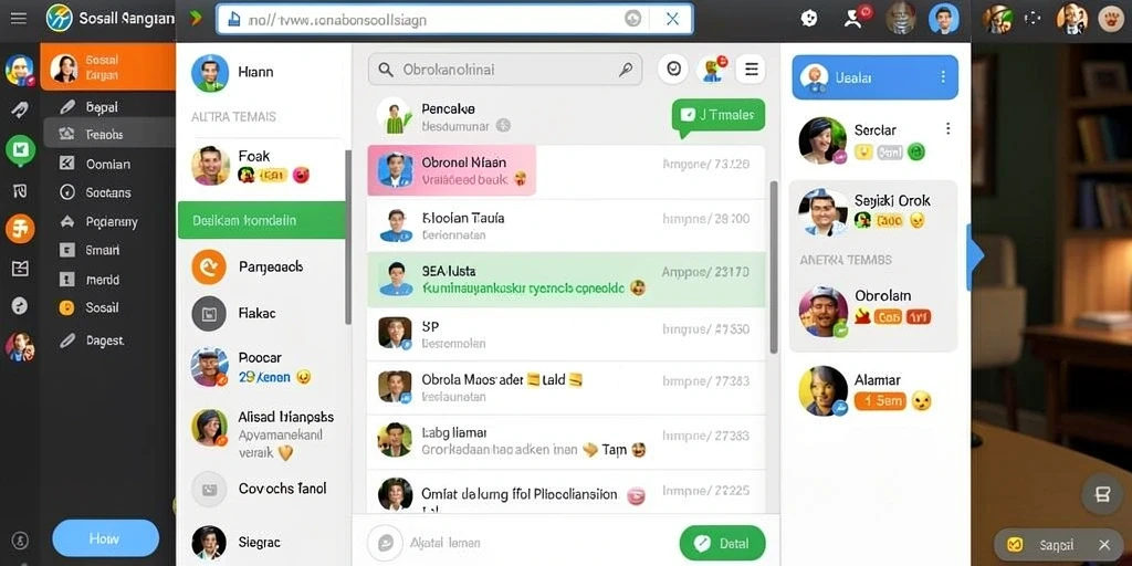 Tampilan antarmuka yang menarik dan user-friendly.