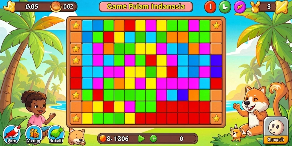 Tampilan antarmuka yang user-friendly dan atraktif.