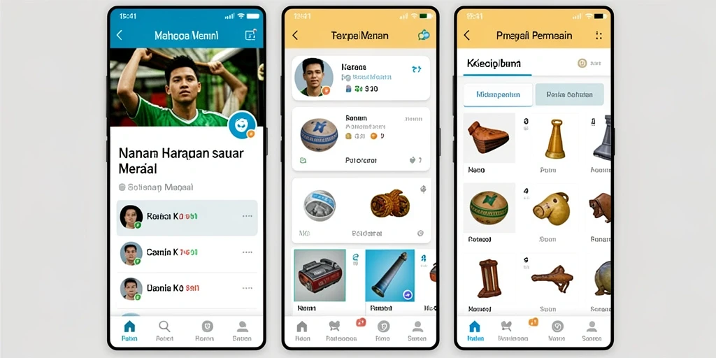 Tampilan antarmuka yang modern dan mudah digunakan.