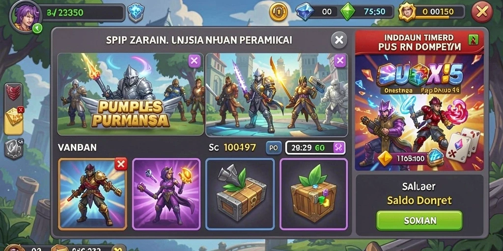 Tampilan antarmuka yang menawan dan mudah dinavigasi.