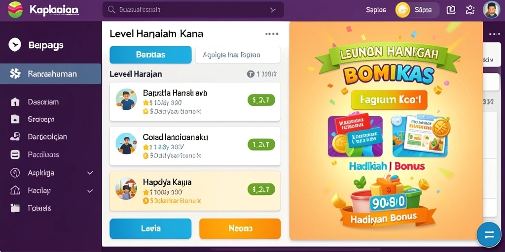 Tampilan antarmuka pengguna yang intuitif dan menarik.