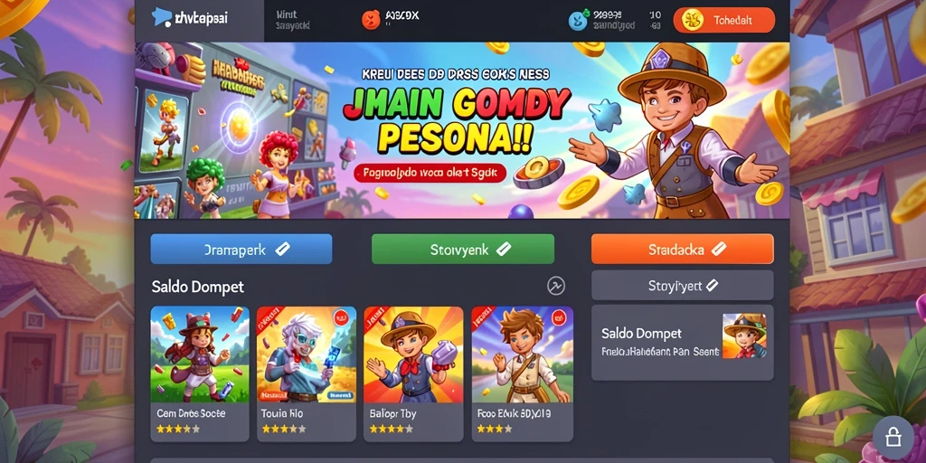 Tampilan antarmuka pengguna yang intuitif dan menarik.