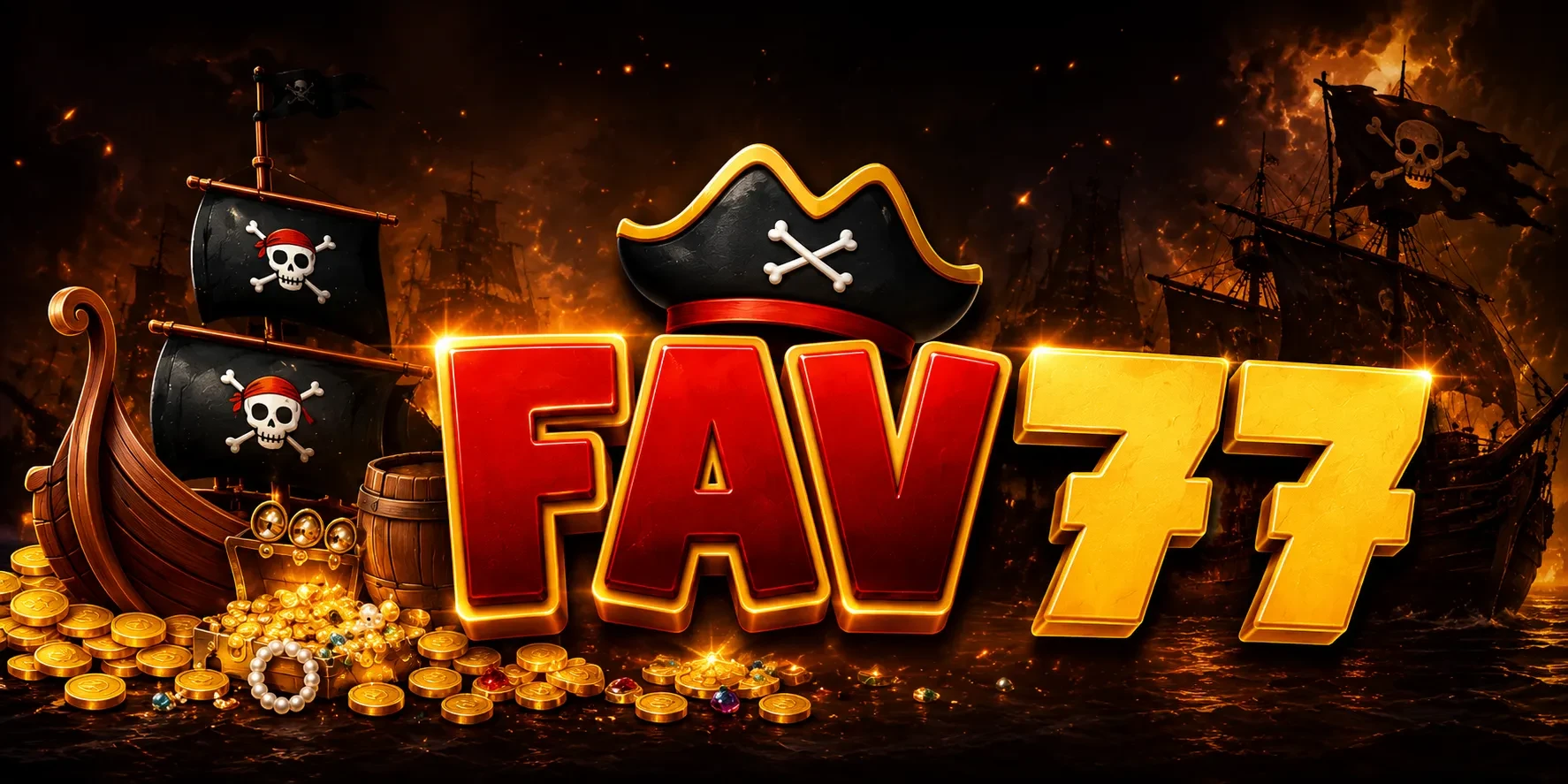 fav77 — logo banner resmi Indonesia